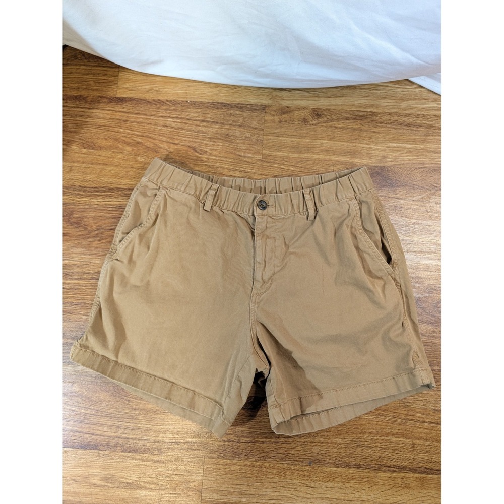 Bear Bottom Men's Khaki Shorts Size L Elastic Waist